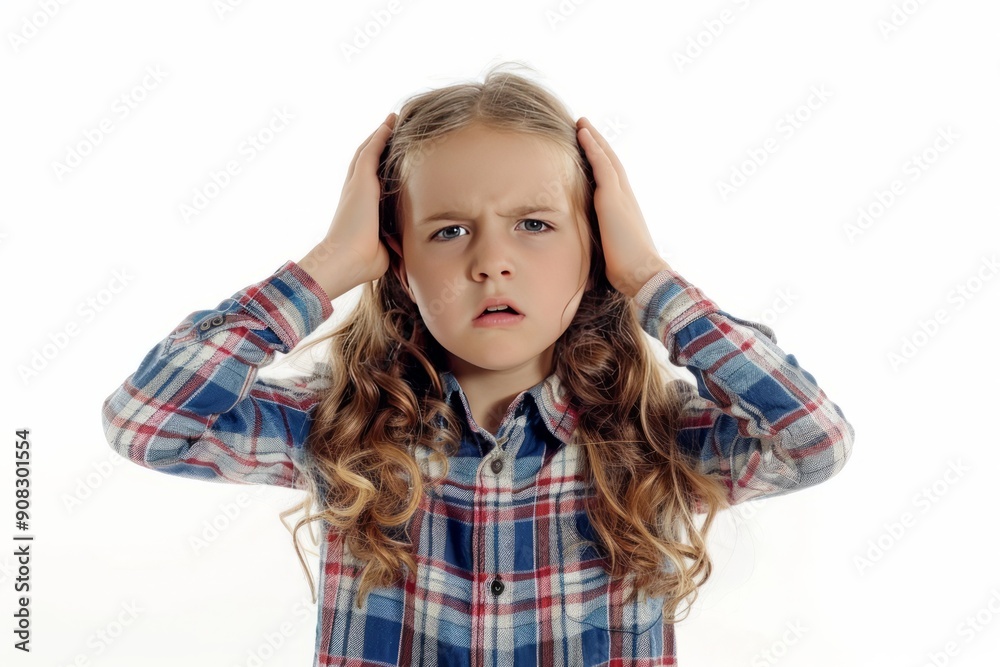Frustrated Child with Hands on Ears 2
Frustrated Child with Hands on Ears 2