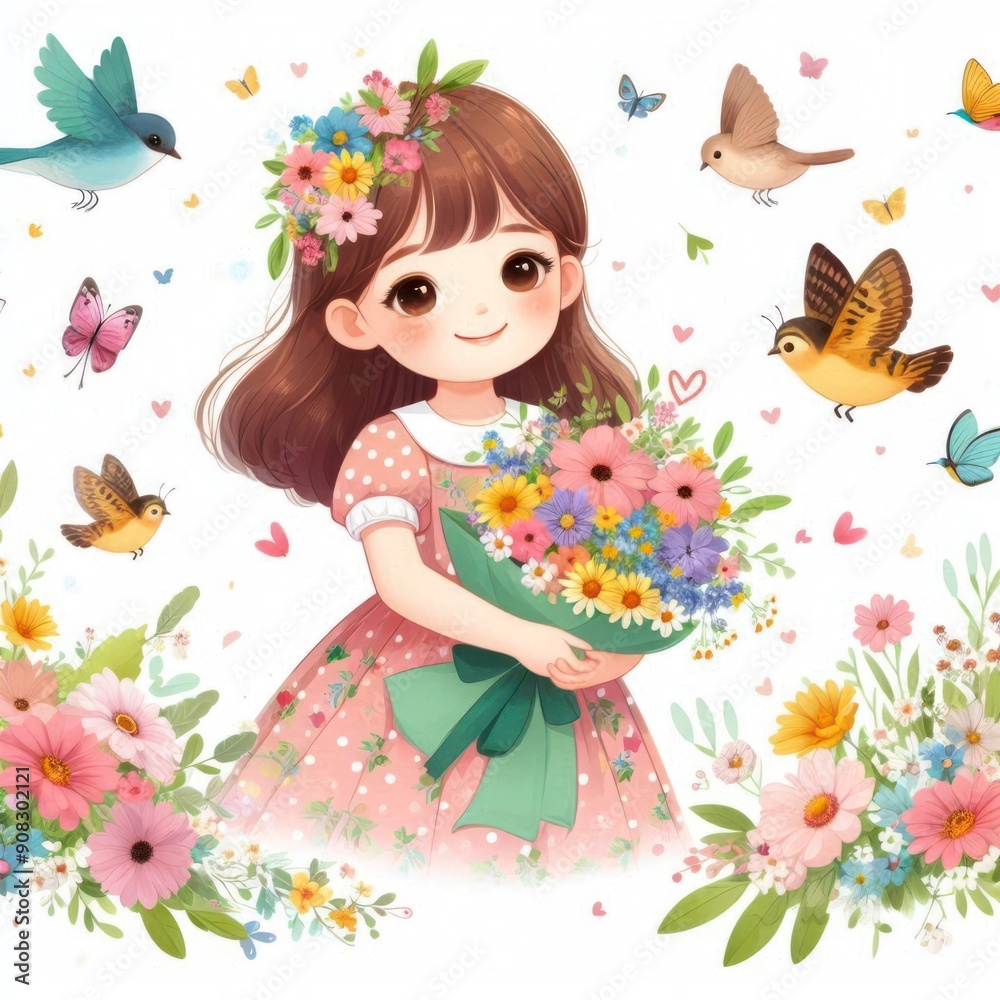 Children's fairy tale vector Children's fairy tale vector