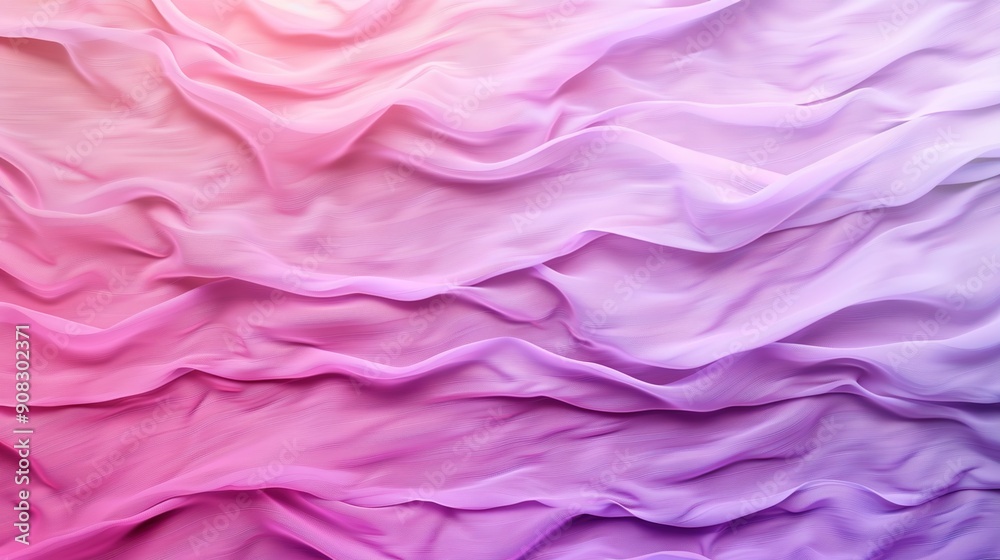 Obraz premium Serene Lavender and Pink Abstract Waves on Textured Background