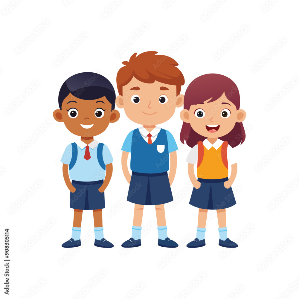 Set of Back To School vector illustration design on a white background Set of Back To School vector illustration design on a white background