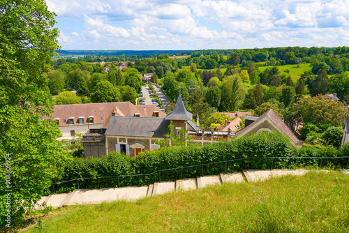 Wallpaper Mural House of the French composer Maurice Ravel in Montfort-l'Amaury, a rural village of the department of Yvelines in Paris region - He composed the famous "Boléro" in this house named "Belvédère" Torontodigital.ca