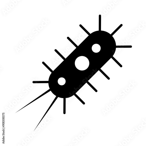 Microbe icon template