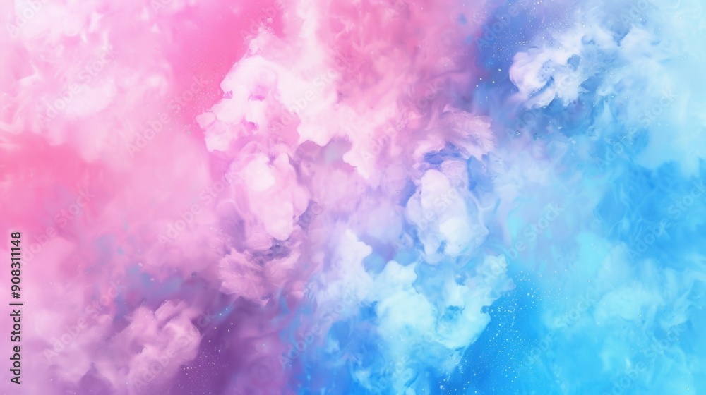 Obraz premium Serene Pastel Hues. Calm and Tranquil Background Concept