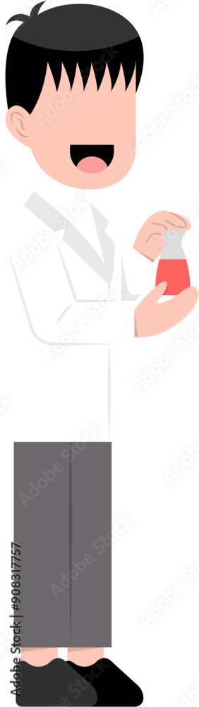 Character Of Little Boy Worker Character Of Little Boy Worker