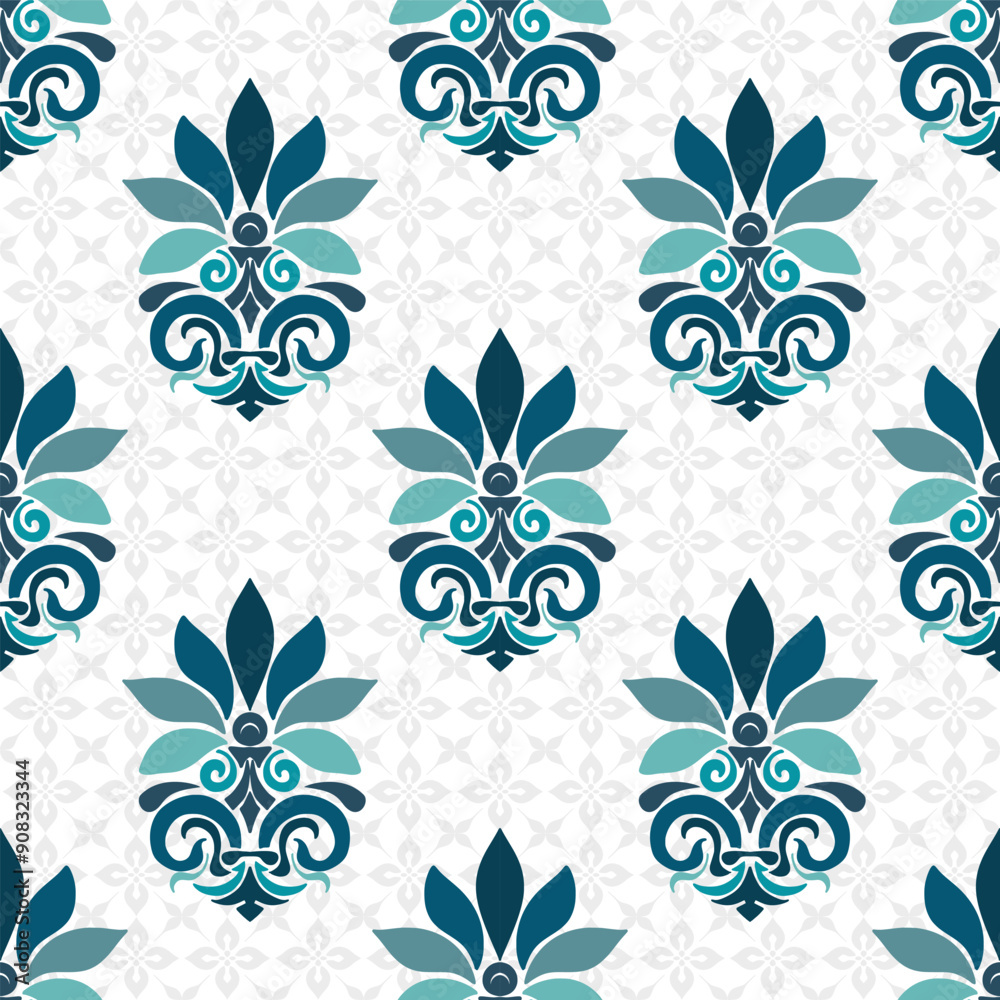 Damask seamless pattern EPS vector,Digital Moroccan,Arabic tribal,Islamic pattern,Damask ikat ethnic of paisley and decorative floral branches.Indian motif background,floral embroidery for print,batik Damask seamless pattern EPS vector,Digital Moroccan,Arabic tribal,Islamic pattern,Damask ikat ethnic of paisley and decorative floral branches.Indian motif background,floral embroidery for print,batik