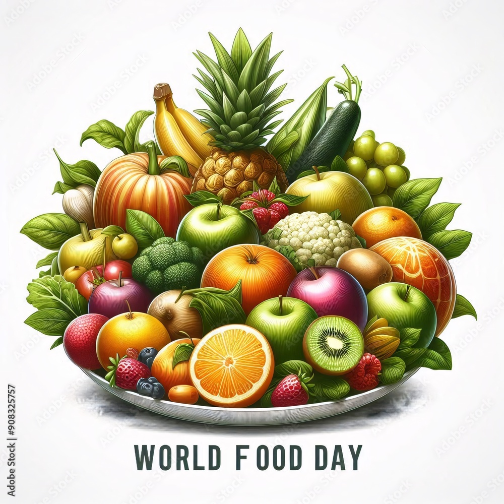 world food day Vector Adobe Illustrator Artwork world food day Vector Adobe Illustrator Artwork