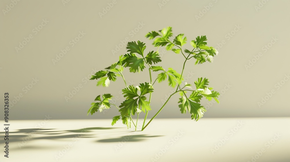 Fototapeta premium Fresh Cilantro 12
