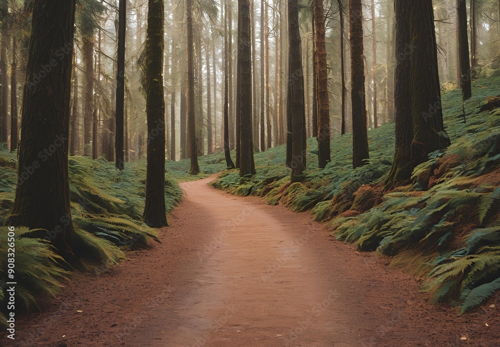 Obraz premium path in the forest