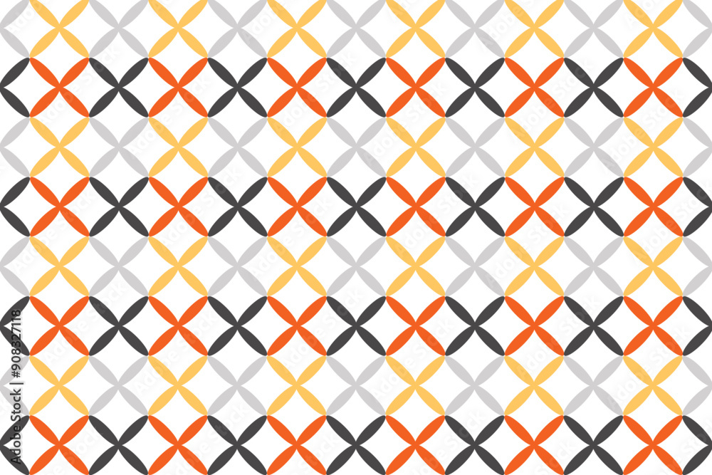 Fototapeta premium seamless retro geometric pattern