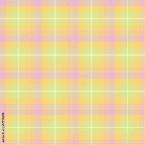 Classic tartan plaid imitation vector seamless pattern. Colorful geometric background. Abstract trompe l'oeil wallpaper. Scottish check weave illusion fashion print