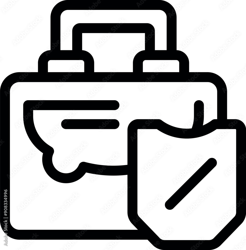 Illustration depicting a car insurance policy protecting a vehicle from damage, representing the concept of automotive insurance Illustration depicting a car insurance policy protecting a vehicle from damage, representing the concept of automotive insurance