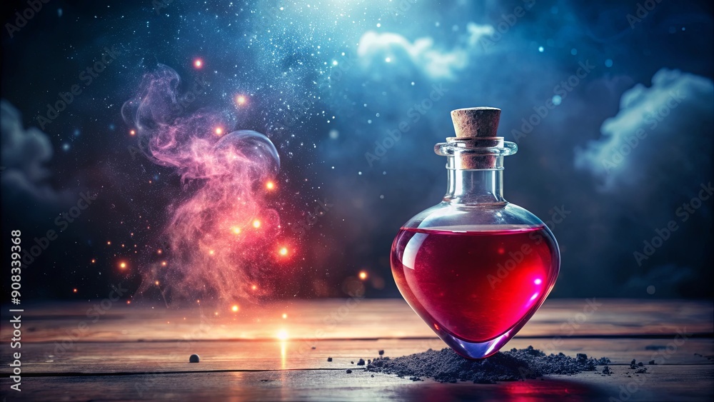 Enchanting image of a love potion being cast on someone , love, spell, magic, potion, enchantment, witchery, romance Enchanting image of a love potion being cast on someone , love, spell, magic, potion, enchantment, witchery, romance