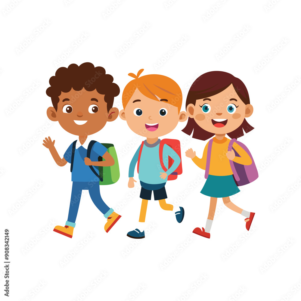 Set of Back To School vector illustration design on a white background Set of Back To School vector illustration design on a white background