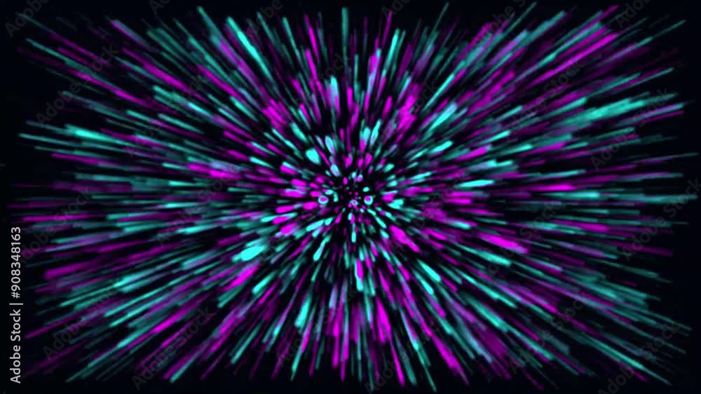 Glowing strat motion animation video Glowing strat motion animation video