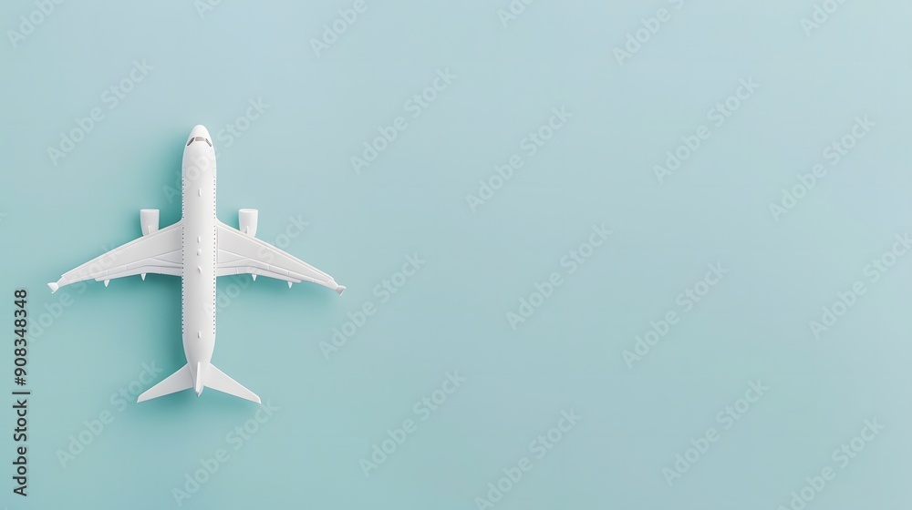 plane on the blue plane on the blue