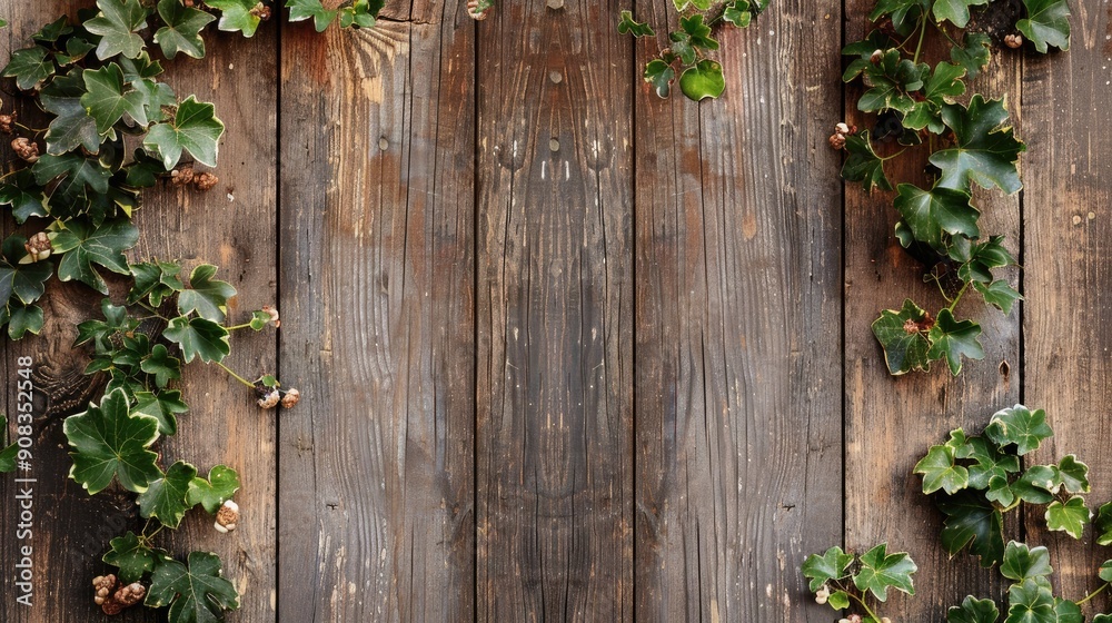 Background with a wooden theme