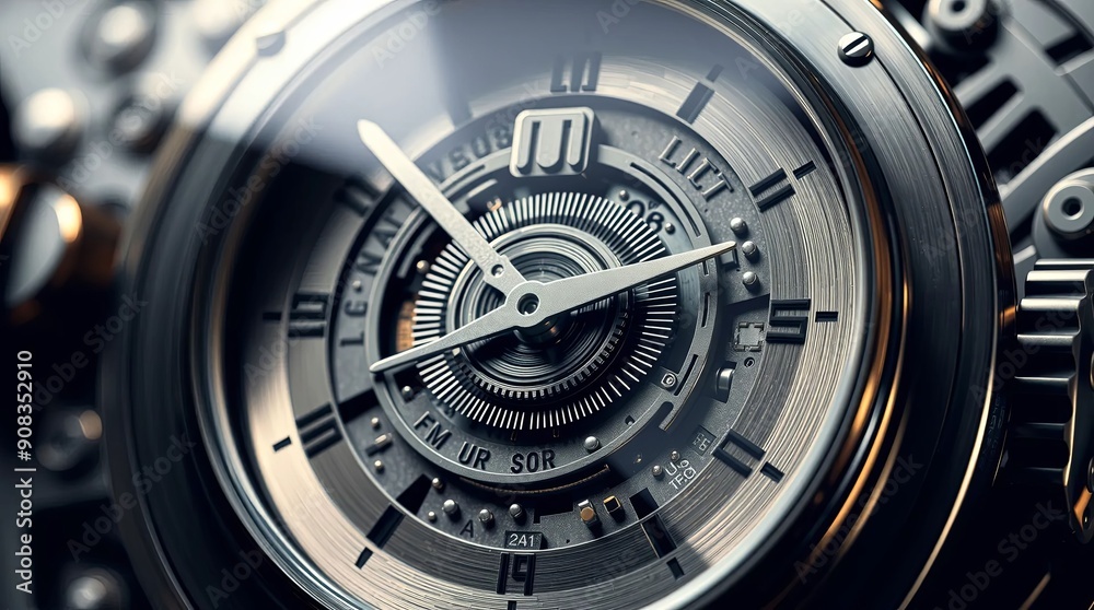 Intricate Luxury Watch Close-up Intricate Luxury Watch Close-up