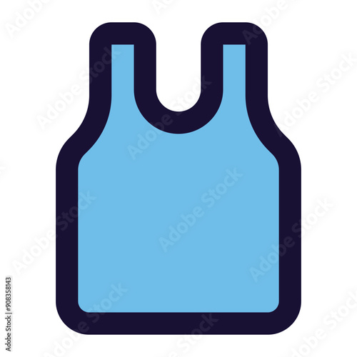 sleeveless icon for illustartion