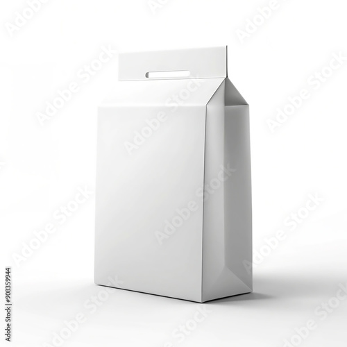 white milk carton package