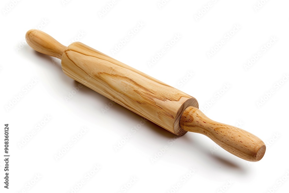 Rolling Pin isolated on a white background Rolling Pin isolated on a white background