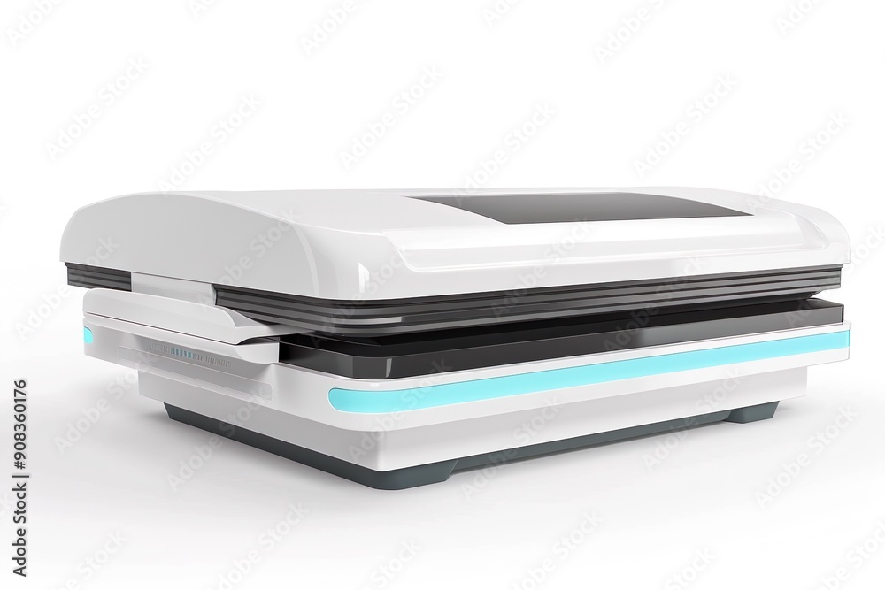 Scanner isolated on a white background Scanner isolated on a white background