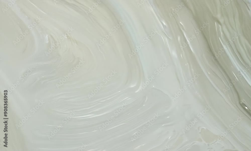 Abstract Swirls of White Cream Abstract Swirls of White Cream