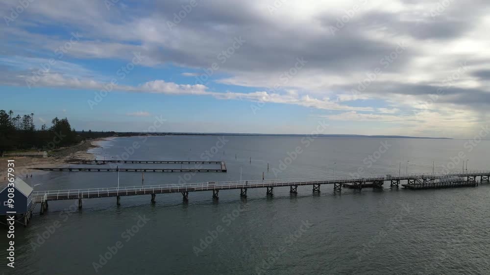 Busselton Jetty is the longest timber-piled jetty in the southern hemisphere at 1,841 metres long. Busselton Jetty is the longest timber-piled jetty in the southern hemisphere at 1,841 metres long.