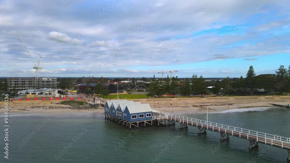 Busselton Jetty is the longest timber-piled jetty in the southern hemisphere at 1,841 metres long. Busselton Jetty is the longest timber-piled jetty in the southern hemisphere at 1,841 metres long.