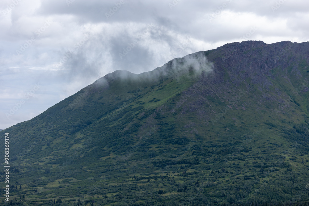 Mountain Range Surrounding Anchorage Alaska Mountain Range Surrounding Anchorage Alaska