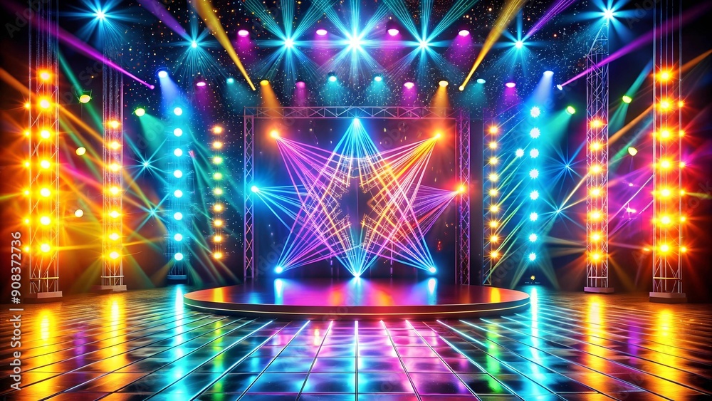 Neon Dreamscapes: A Symphony of Light and Shadow AI Generated Neon Dreamscapes: A Symphony of Light and Shadow AI Generated