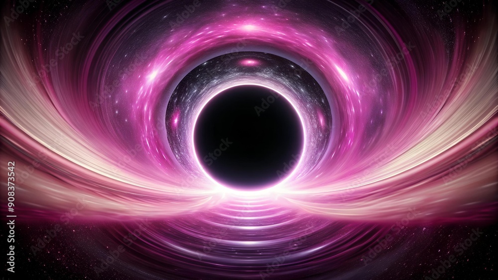 Black Hole Horizon: A Dark and Pink Noisecape AI generated Black Hole Horizon: A Dark and Pink Noisecape AI generated