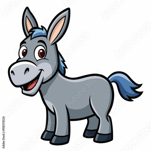 silhouette of a donkey, donkey vector illustration, animal vector art, donkey silhouette, pet vector icon, eps, donkey cartoon