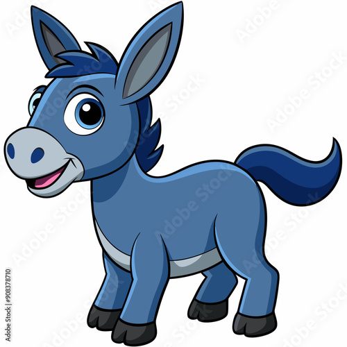 silhouette of a donkey, donkey vector illustration, animal vector art, donkey silhouette, pet vector icon, eps, donkey cartoon
