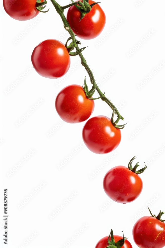 A water splash featuring fresh, ripe tomatoes floating, emphasizing their vibrant red color and freshness.
A water splash featuring fresh, ripe tomatoes floating, emphasizing their vibrant red color and freshness.
