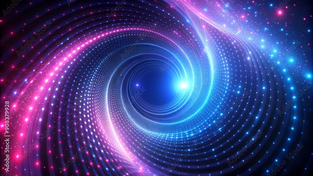 Ethereal Glow: Abstract Navy and Pink LED Light Shapes Dancing in the Cosmic Void Generative AI Ethereal Glow: Abstract Navy and Pink LED Light Shapes Dancing in the Cosmic Void Generative AI