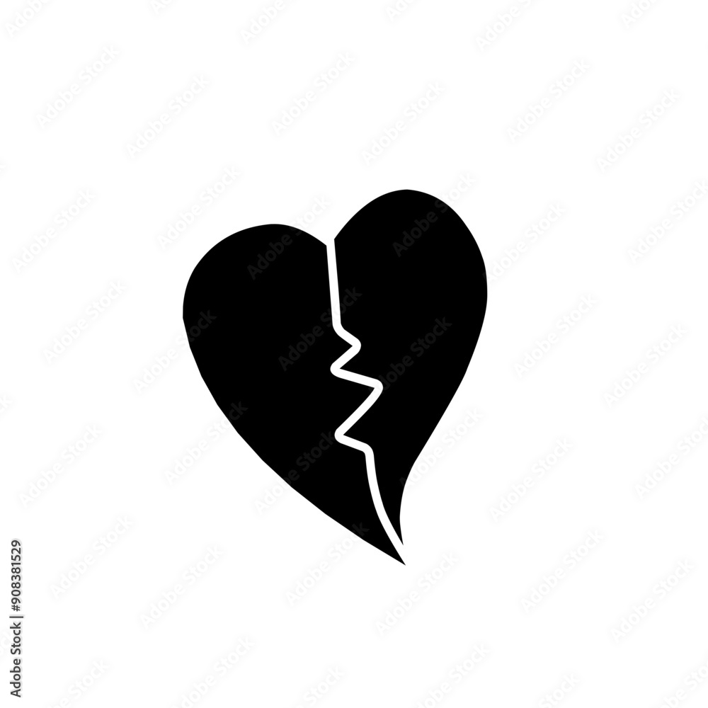 Broken Heart icon Broken Heart icon