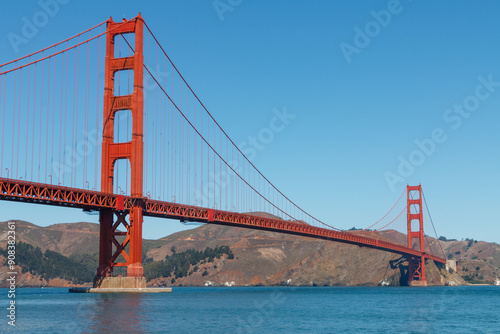 Obraz na płótnie Golden Gate Bridge San Francisco Bay California w salonie