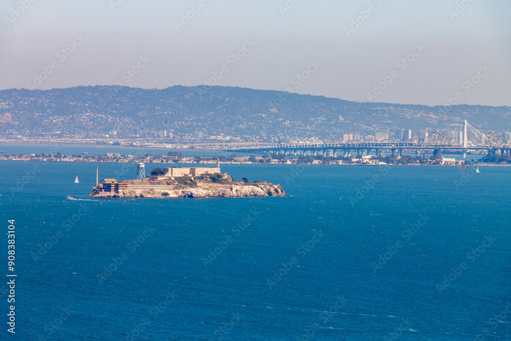 Alcatraz Island Prison on San Francisco Bay Alcatraz Island Prison on San Francisco Bay