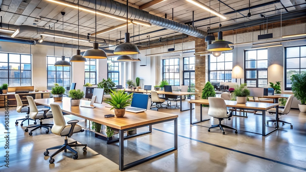 The Ecosystem of Innovation: An Open Plan Office Fostering Creativity and Collaboration AI Generated The Ecosystem of Innovation: An Open Plan Office Fostering Creativity and Collaboration AI Generated