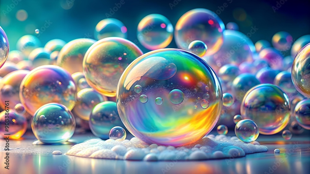 Ethereal Bubble Symphony: A Dance of Light and Color Generative AI Ethereal Bubble Symphony: A Dance of Light and Color Generative AI