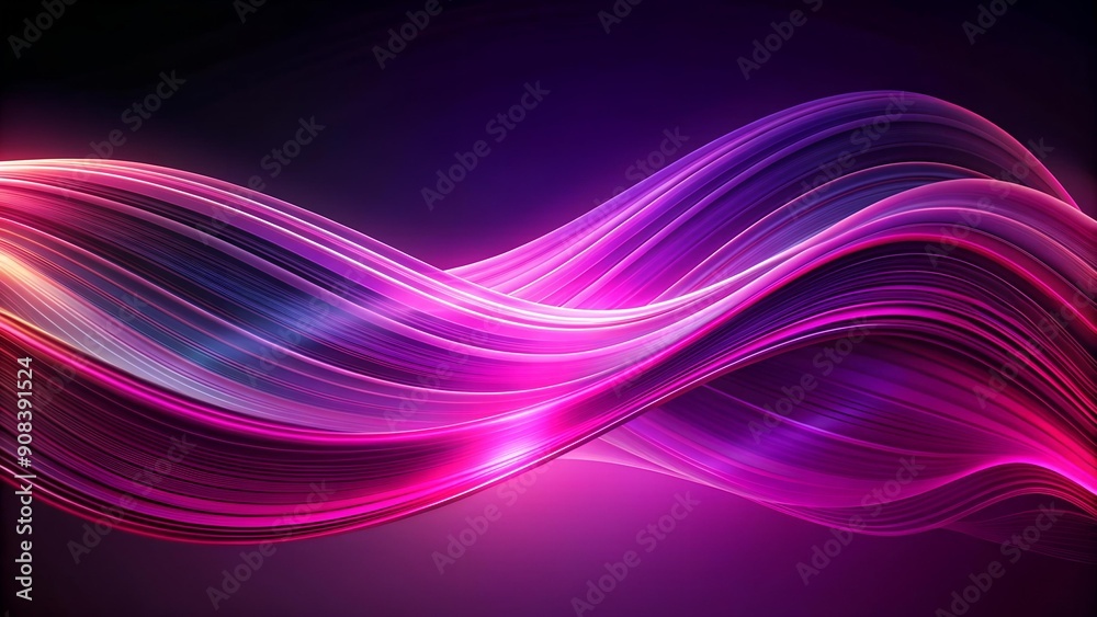 Magenta Pulse: A Vibrant Abstract Noise Wave AI Generated Magenta Pulse: A Vibrant Abstract Noise Wave AI Generated