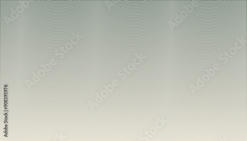 Parallel Hatching Wavy Ripple Lines Halftone Pattern Abstract Vector Smooth Blurred Structure Pale Green Texture Isolated On Light Back. Half Tone Graphic Oblique Etching Strokes Aesthetic Abstraction