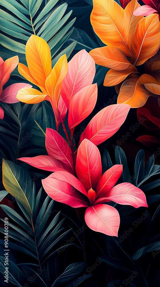 A colorful bouquet of flowers with a green background A colorful bouquet of flowers with a green background