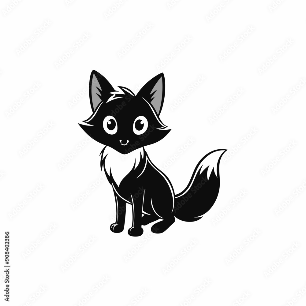fox isolated on white, fox vector illustration, animal vector art, foxs silhouette, pet vector icon, eps fox isolated on white, fox vector illustration, animal vector art, foxs silhouette, pet vector icon, eps