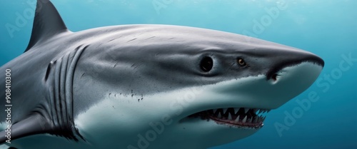 Closeup of a shark's skin showcasing unique dermal denticles photo