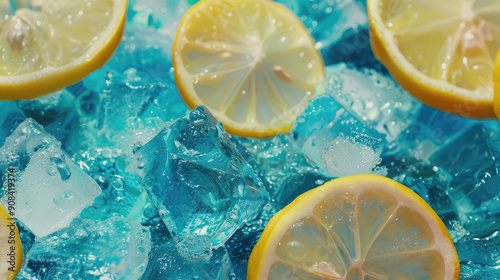 lemon and ice