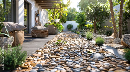 Permeable stone textures with filtration and environmental benefits