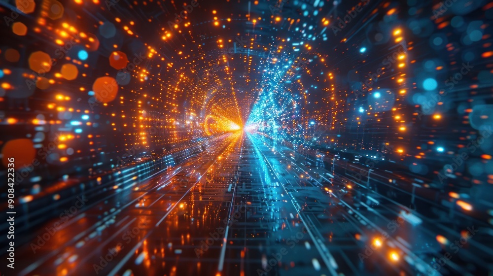 Digital Tunnel of Light Digital Tunnel of Light