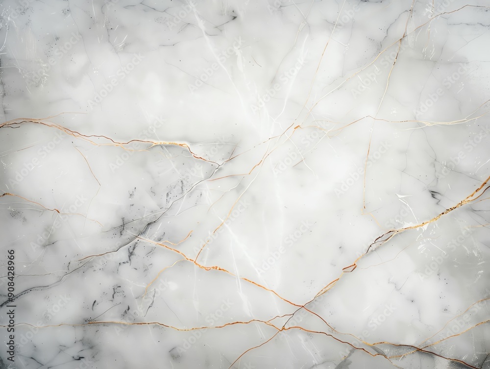 Closeup of intricate marble texture, white and gray veins, texture background, luxurious material