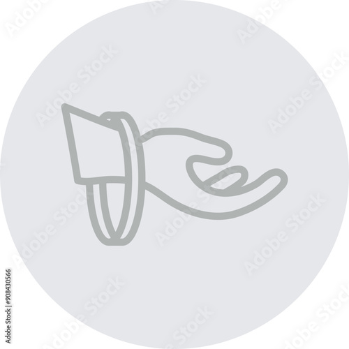 Bangal Line Grey Circle Grey